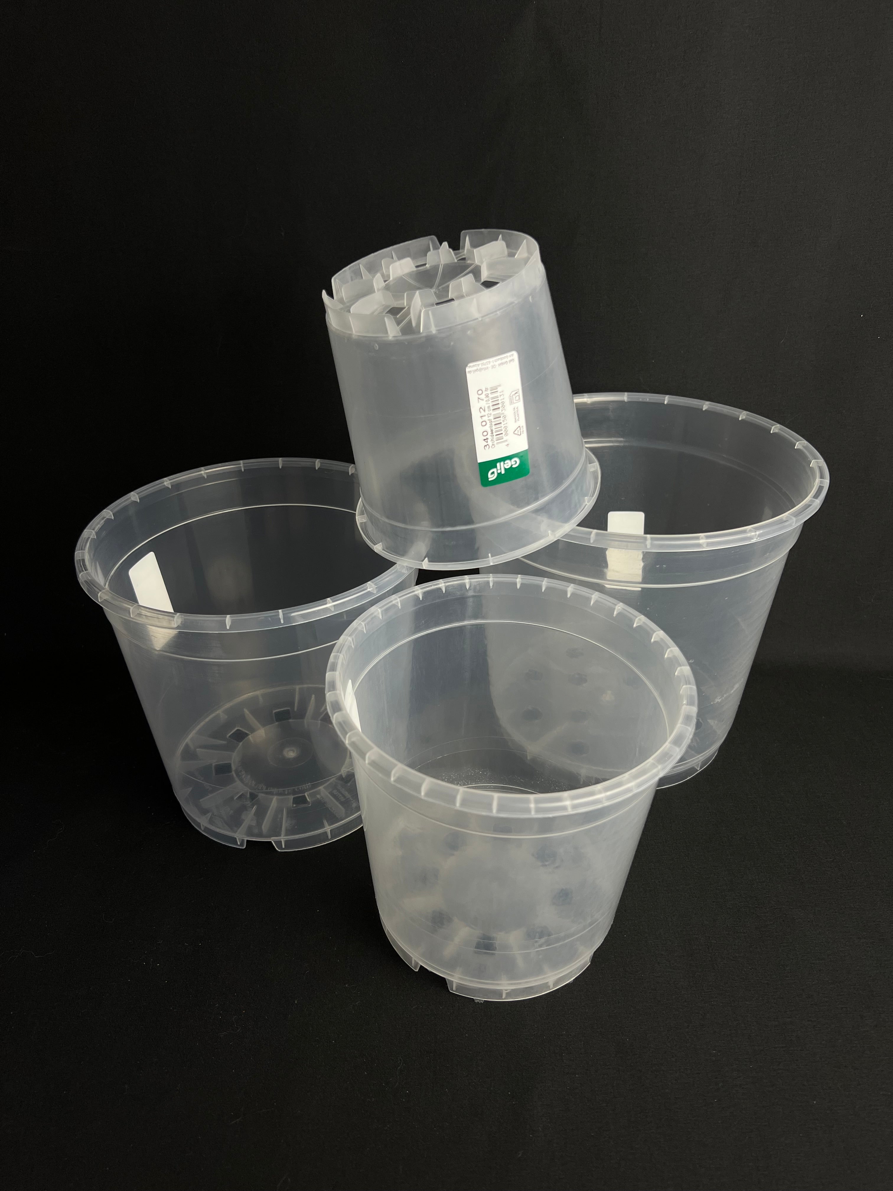 durchsichtige pflanztöpfe Geli Töpfe Transparent – MJ.Botanicals