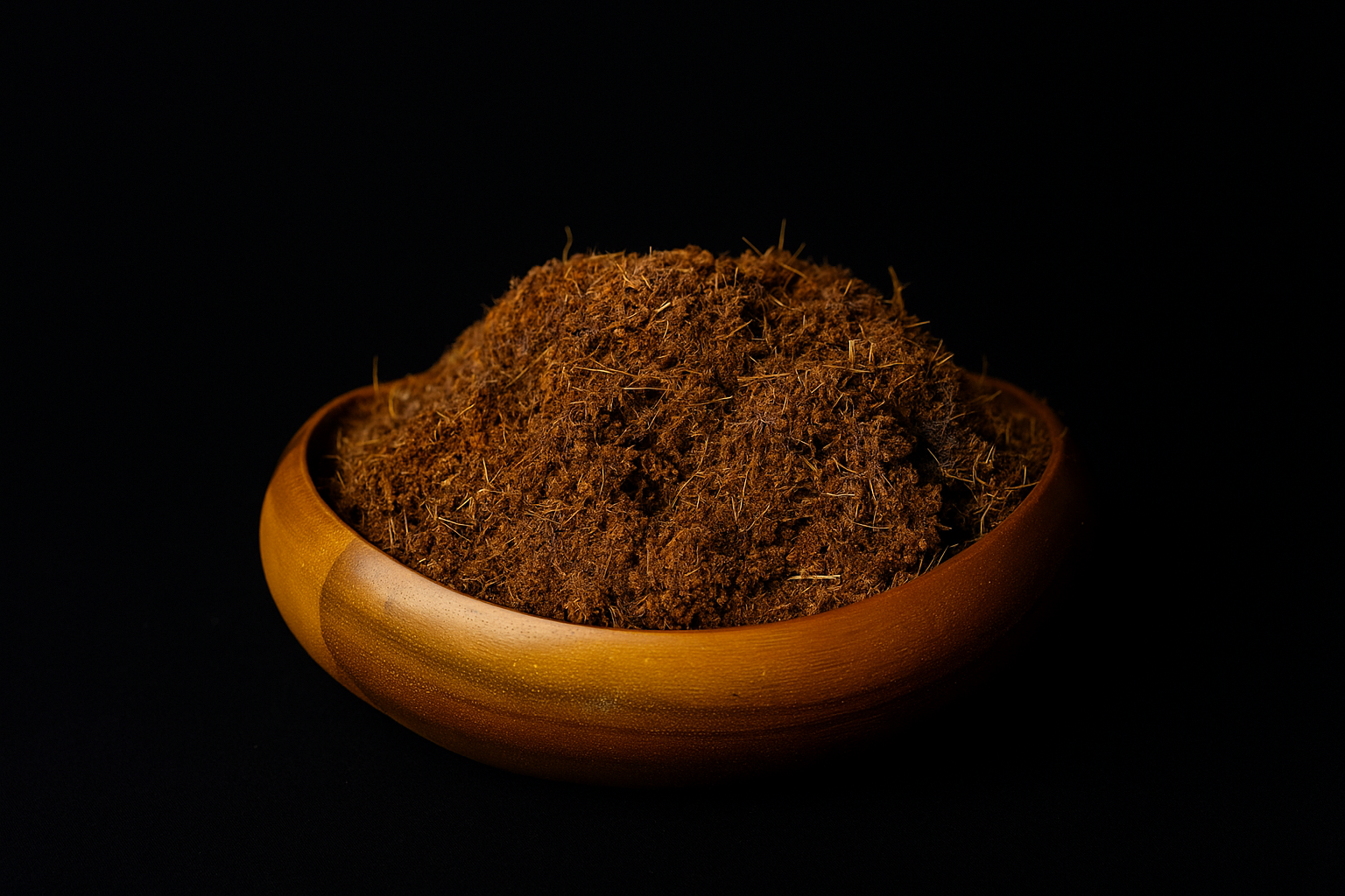 Coconut soil bricks