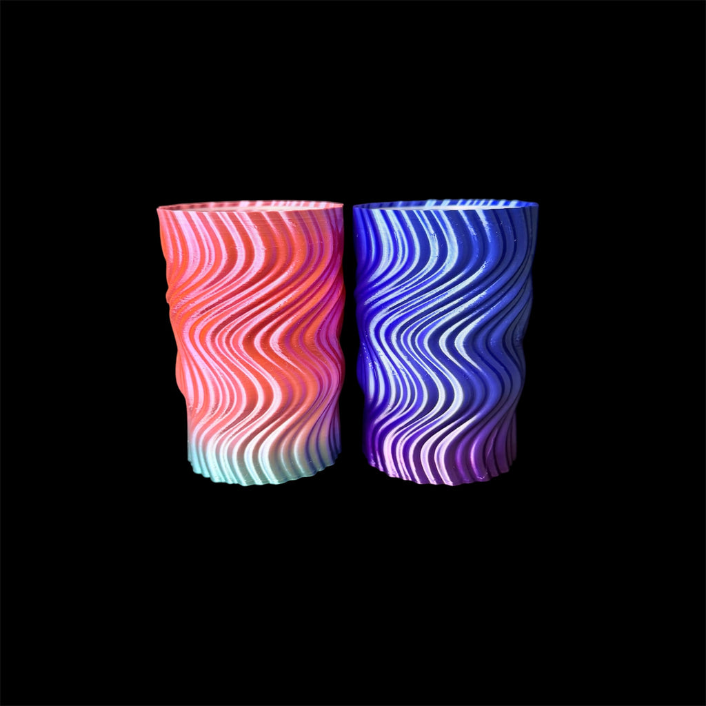 PureFlow Pots Wavy - XS | Satin~Fade
