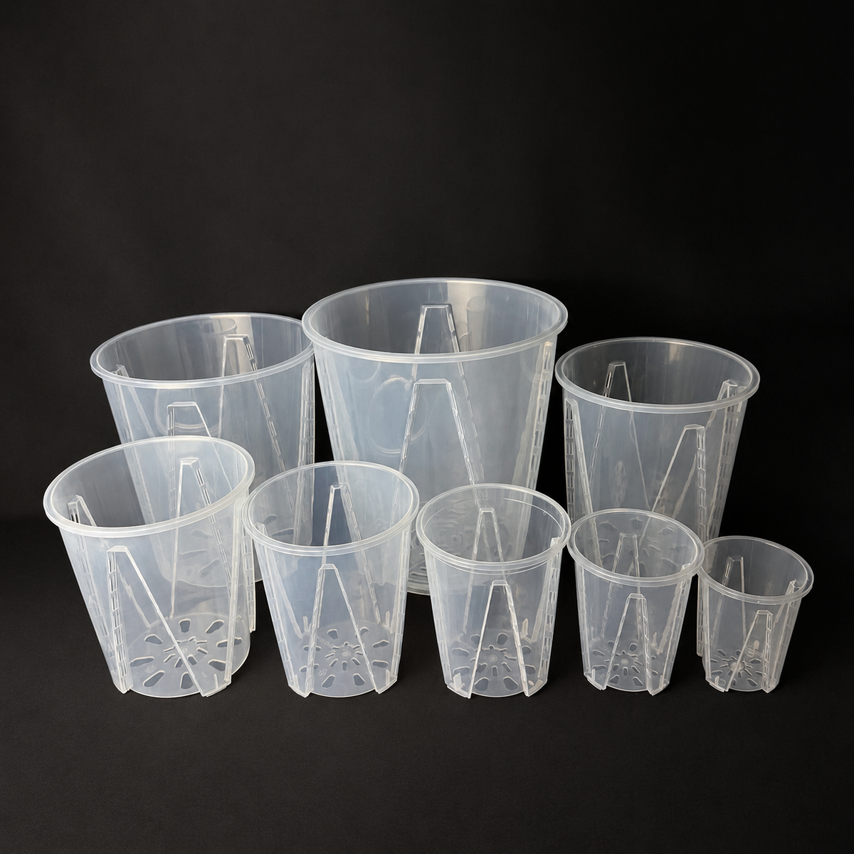 AirPots - Töpfe Transparent 10-28cm