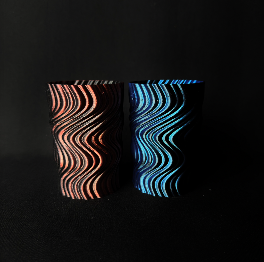 PureFlow Pots Wavy - XS | Chroma
