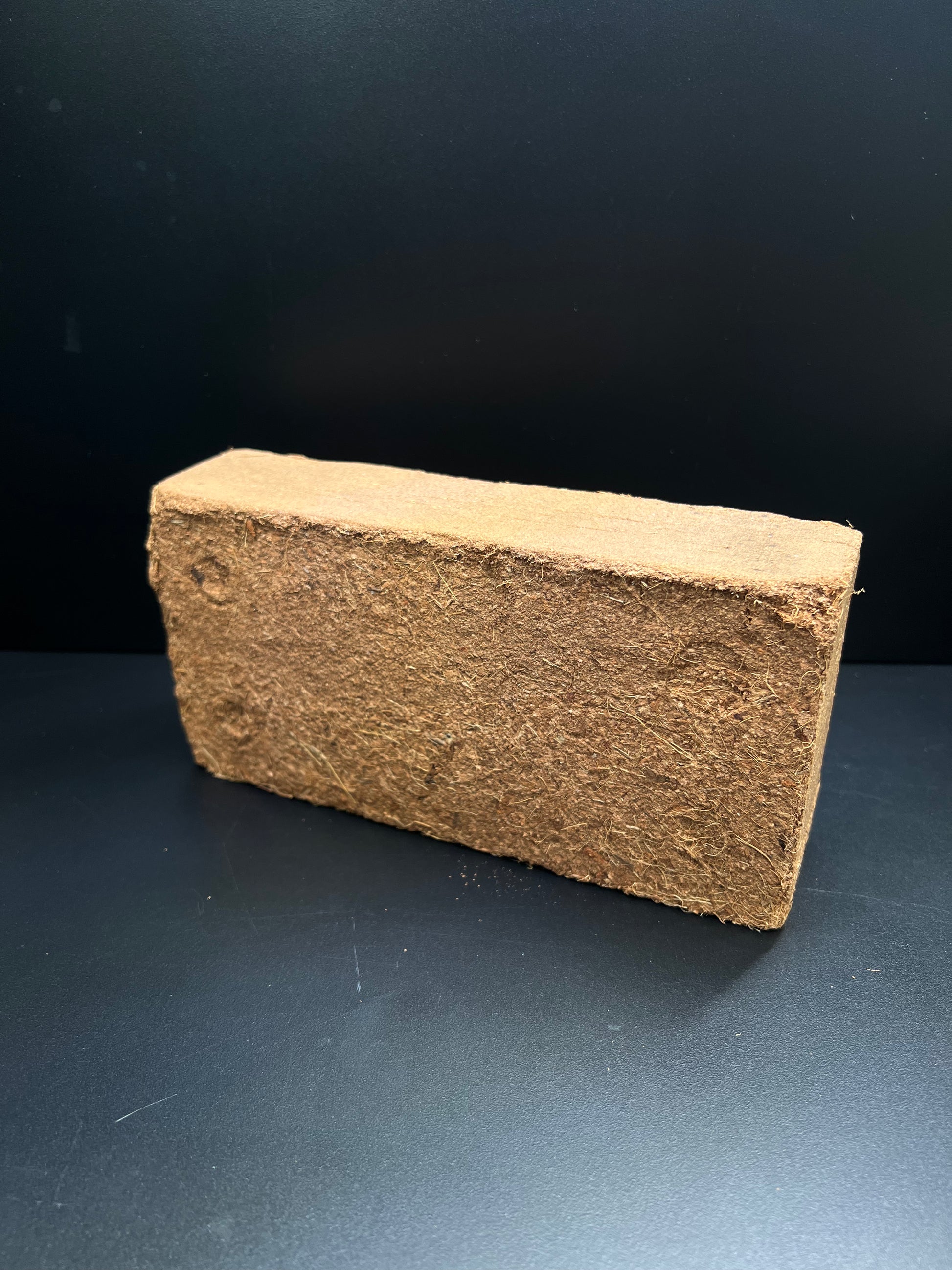 Coconut soil bricks