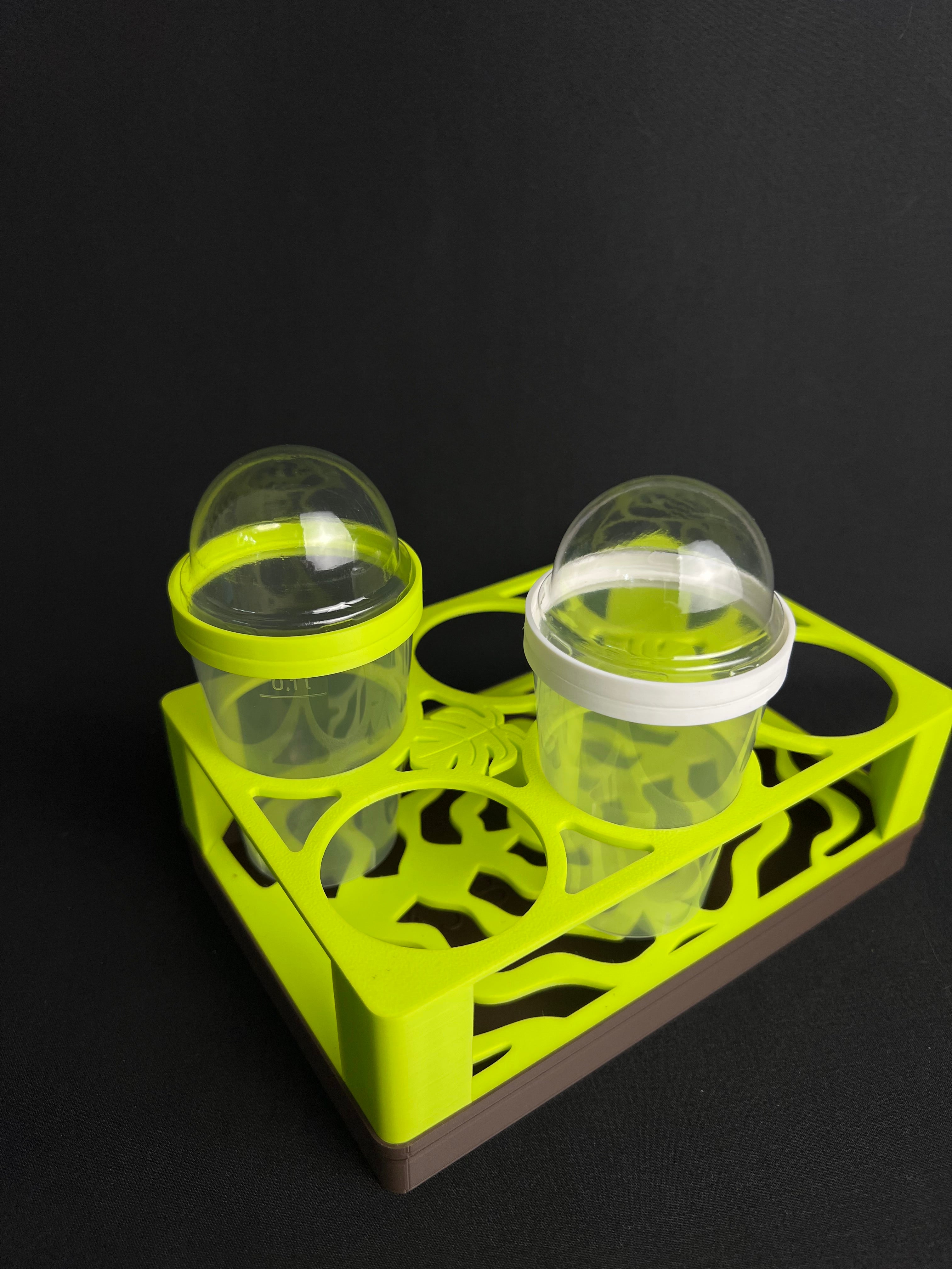 Aufsatzring mit Becher (für 4cl und 100ml)