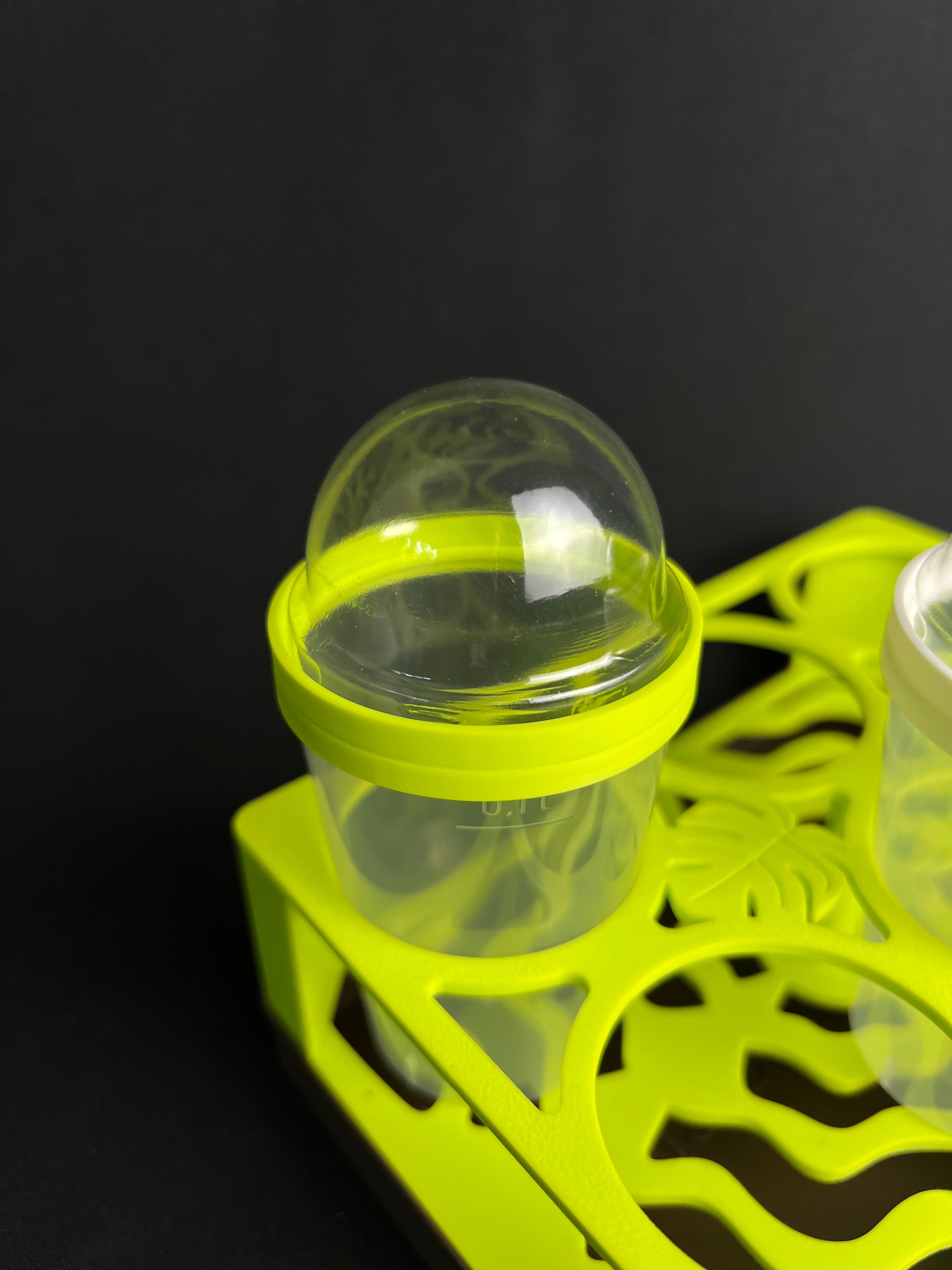 Aufsatzring mit Becher (für 4cl und 100ml)