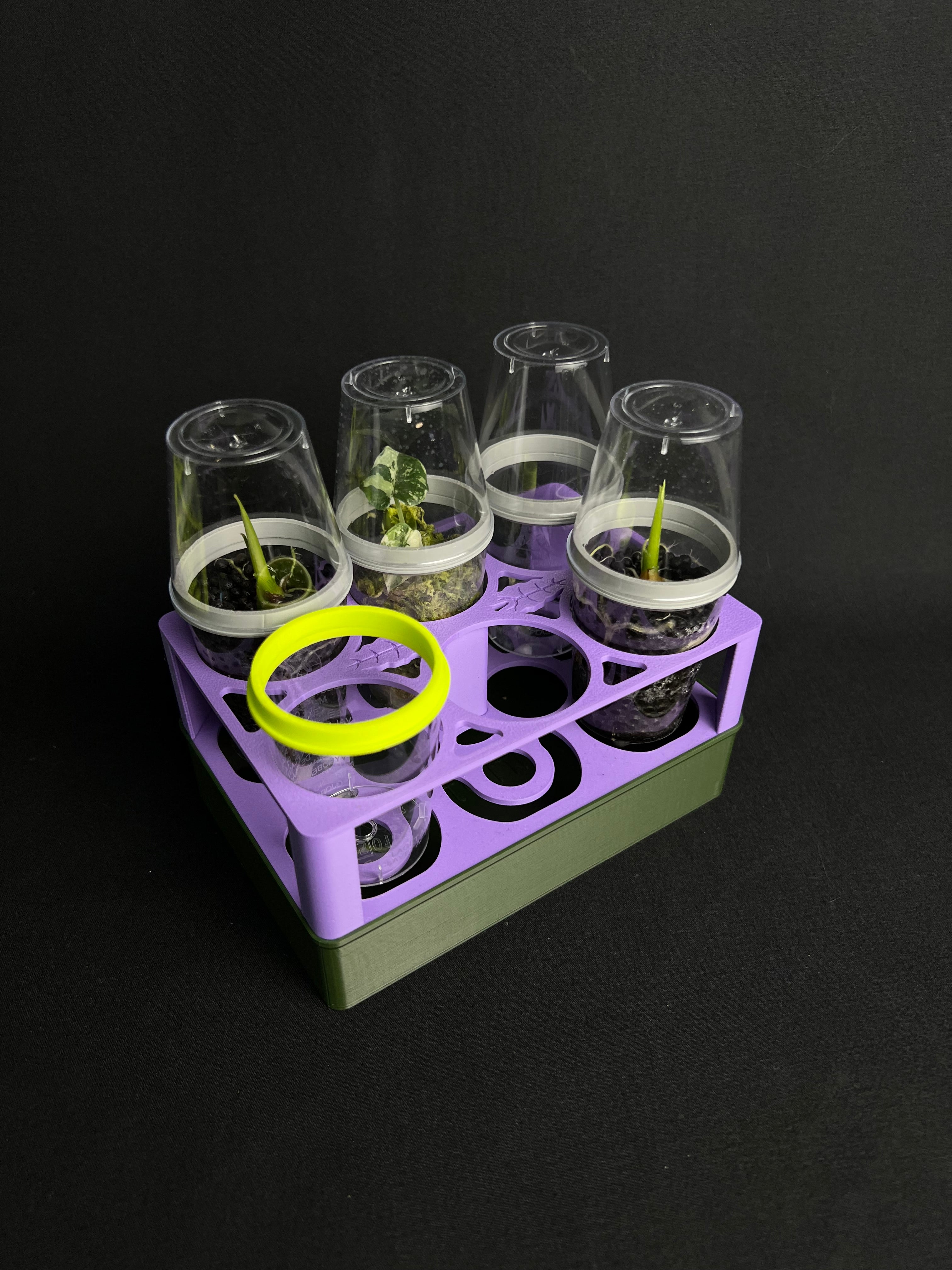 Aufsatzring mit Becher (für 4cl und 100ml)