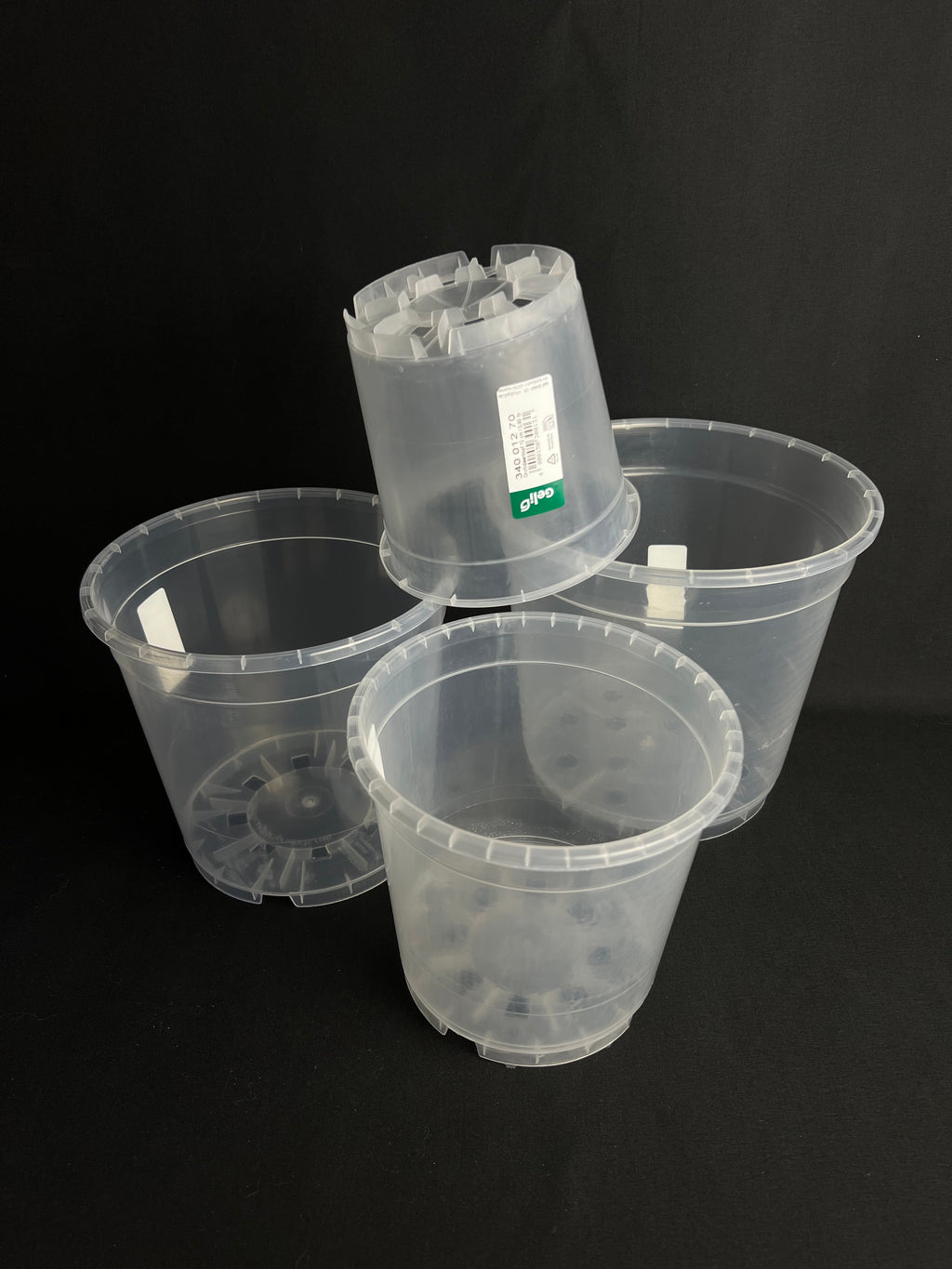 Geli Pots Transparent 12-19cm