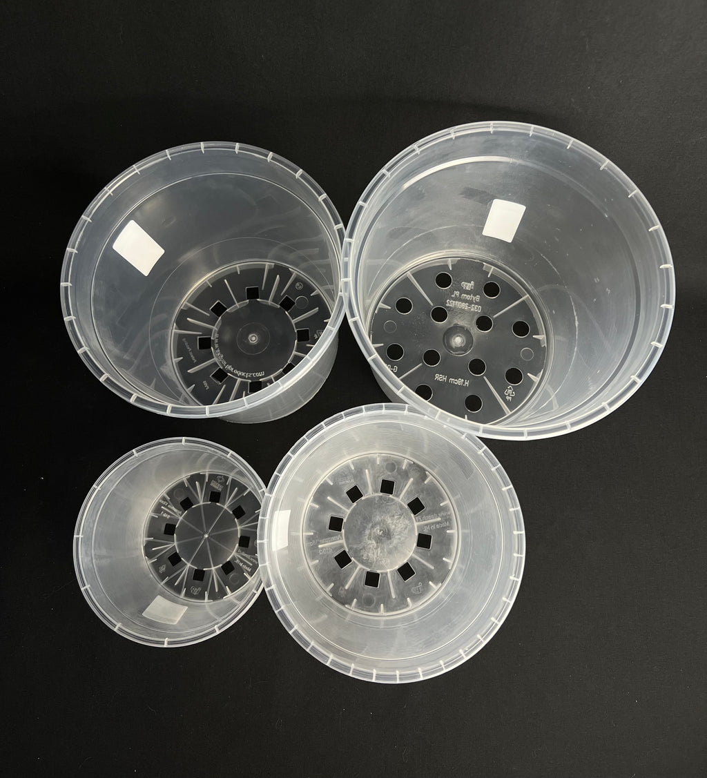Geli Pots Transparent 12-19cm