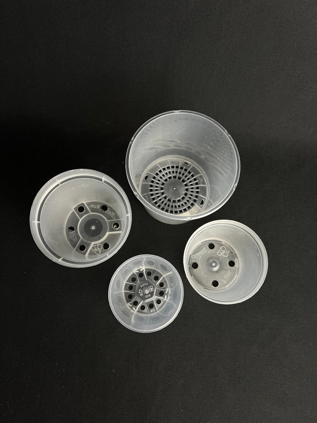 Töpfe Transparent ab 6-9cm